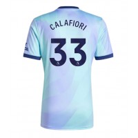 Arsenal Riccardo Calafiori #33 Tredjedrakt 2024-25 Kortermet